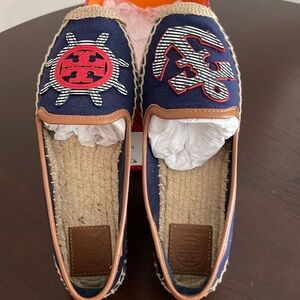 Tory burch Espadrille canvas , Size 6.5
